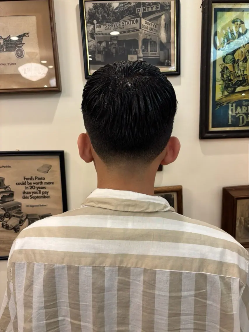 ショート 大久保 竣太のヘアスタイル