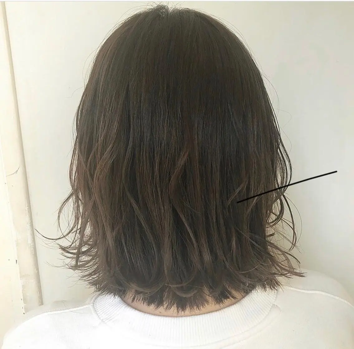 ミディアム カラー グレージュ 髪質改善サロン 梅田/ヨナミネのヘアスタイル