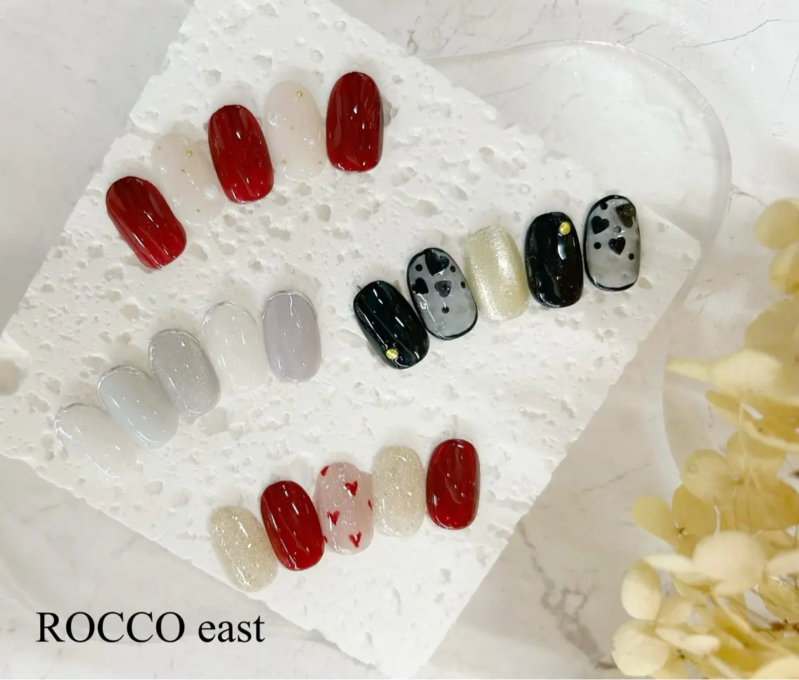 ネイル バレンタイン ROCCO nailのネイルデザイン