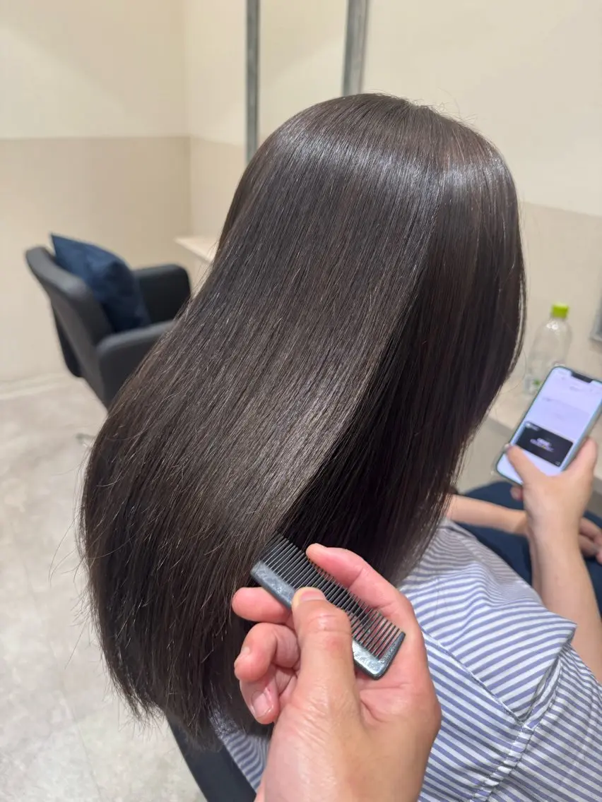 セミロング カラー カット ヘアカラー 🫧髪質改善🫧/ ひじりなり🍏のヘアスタイル