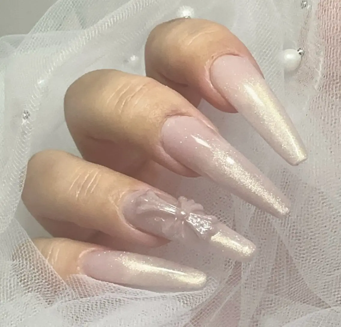 【自爪】マグネットorフラッシュワンカラーネイル💎【オフなし】の写真