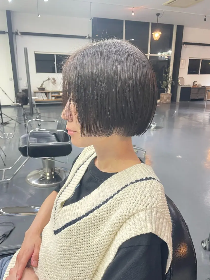 ミディアム カット Sakairi Yunaのヘアスタイル