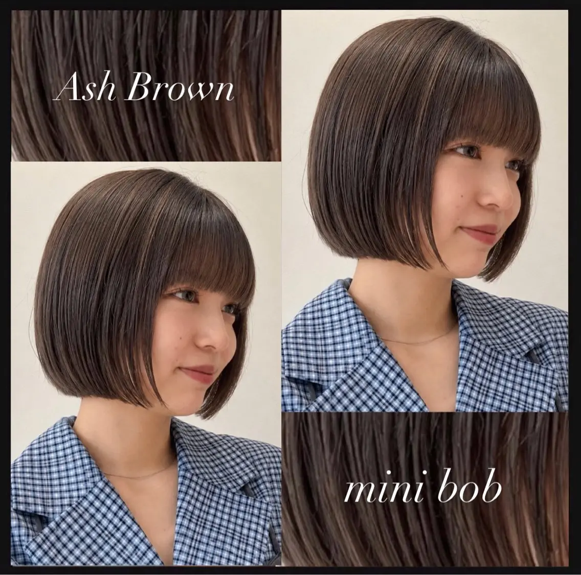 カラー 透明感ダブルカラー/ 似合わせボブ👑涼介のヘアスタイル