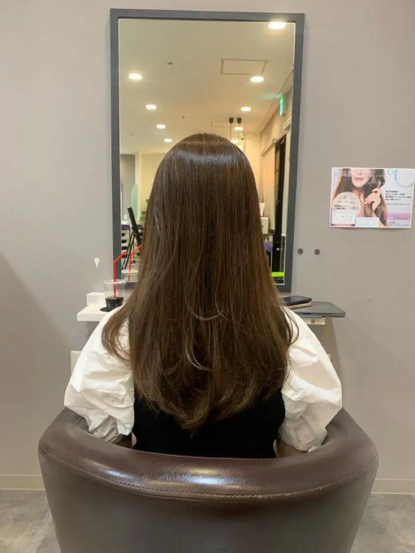 ロング ボブ 西宮北口/みなみのヘアスタイル