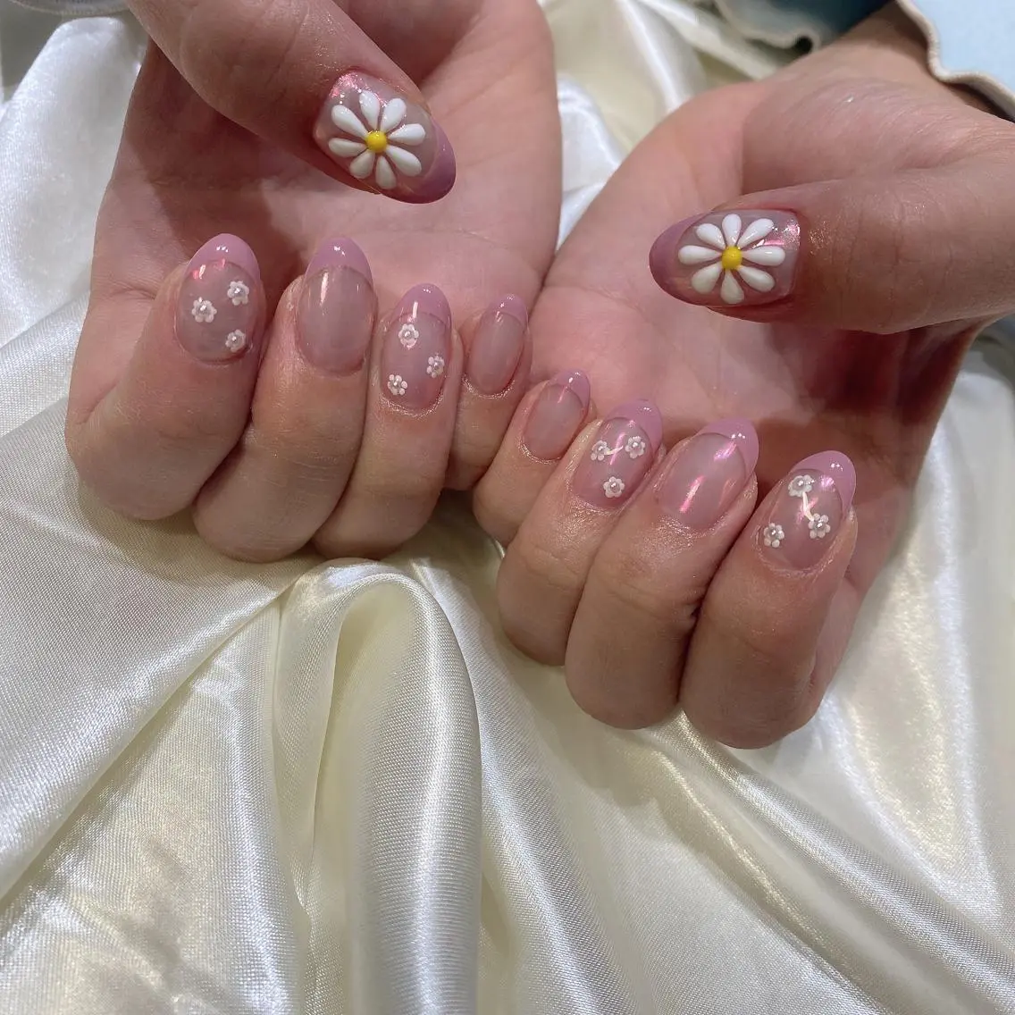 ネイル ハンドネイル 西岡 杏のネイルデザイン