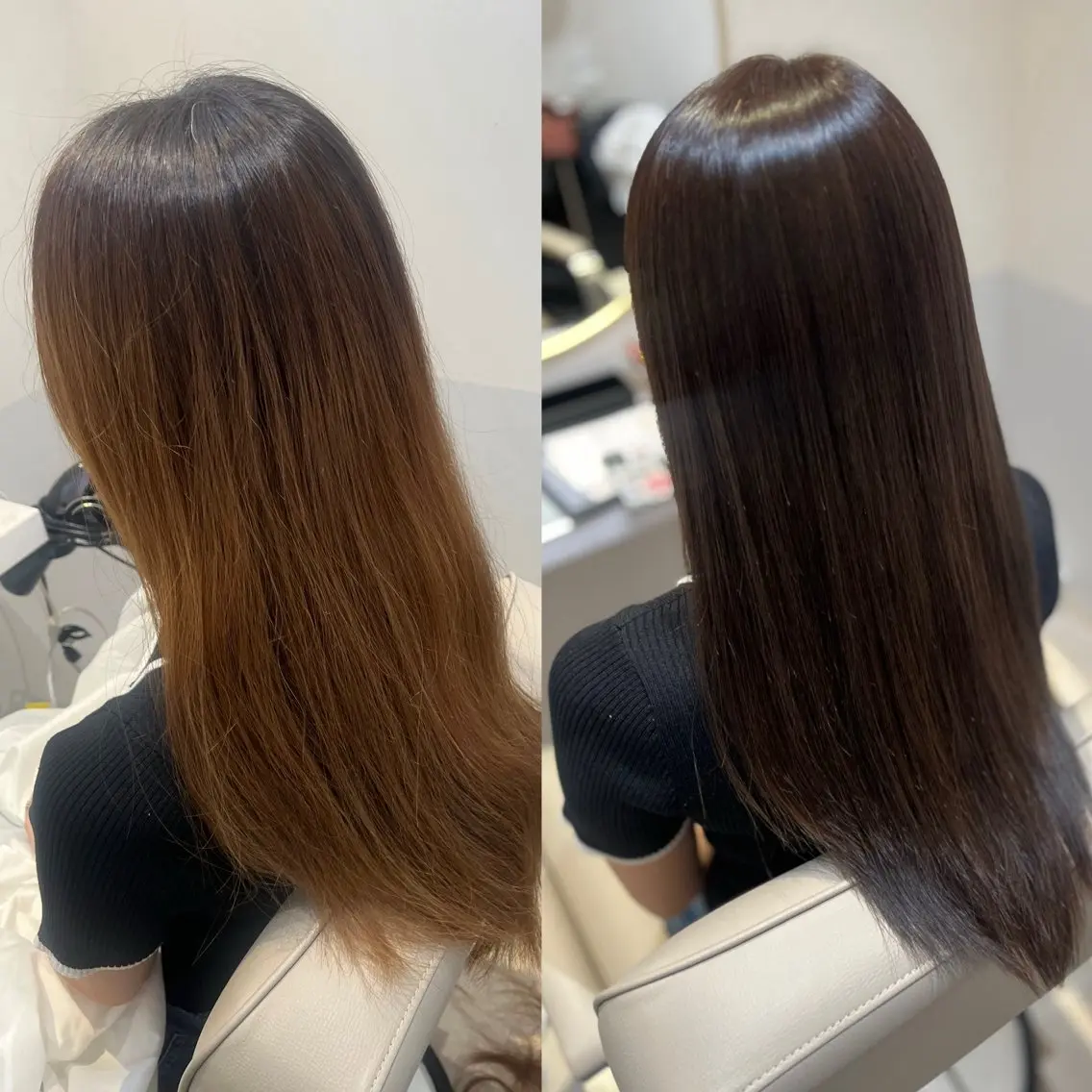 【ダメージレス】前髪+顔まわり美髪縮毛矯正+カット+スパsh🫧(別途指名料+500円/土日祝+500円)の写真