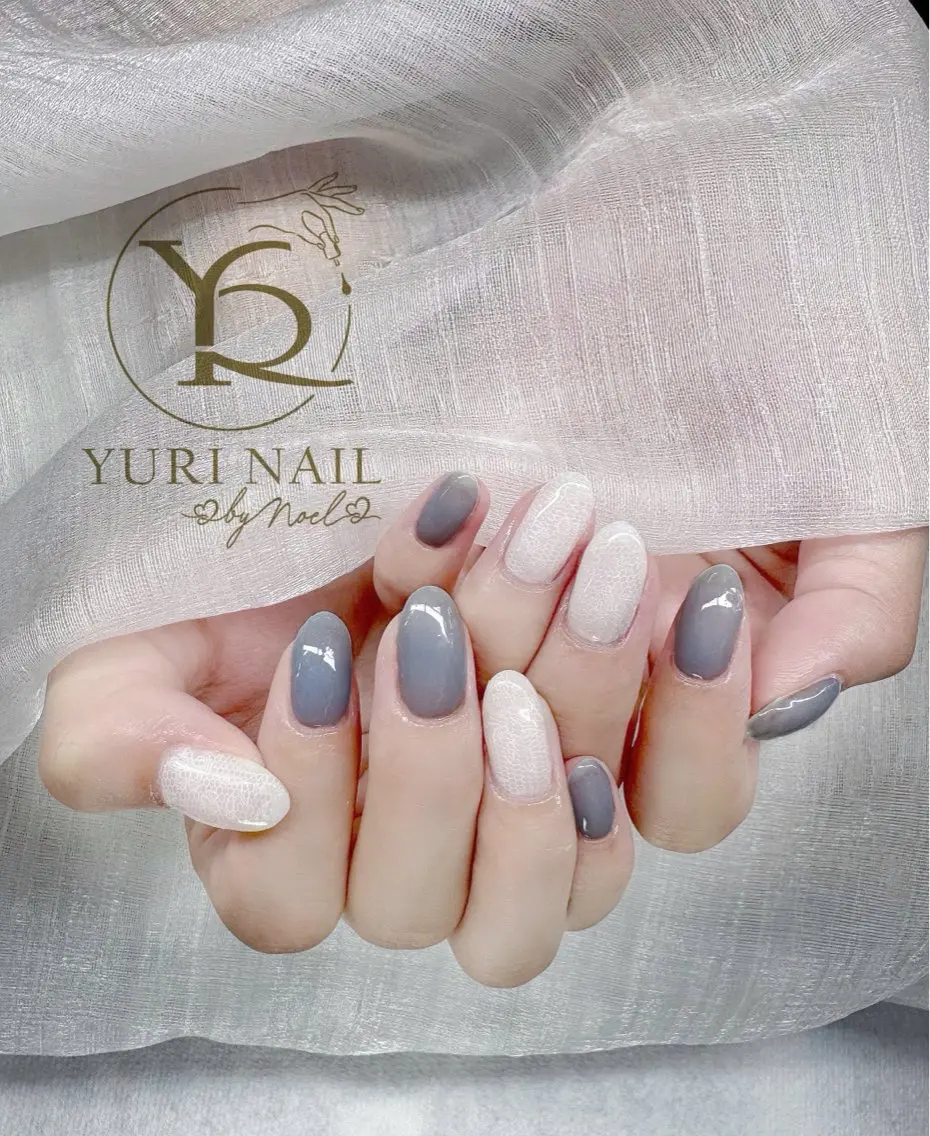 ネイル フットネイル ニュアンスネイル オフィスネイル ワンカラーネイル シンプルネイル ハンドネイル フットネイル ハンドケア YURI Nail Funabashiのネイルデザイン