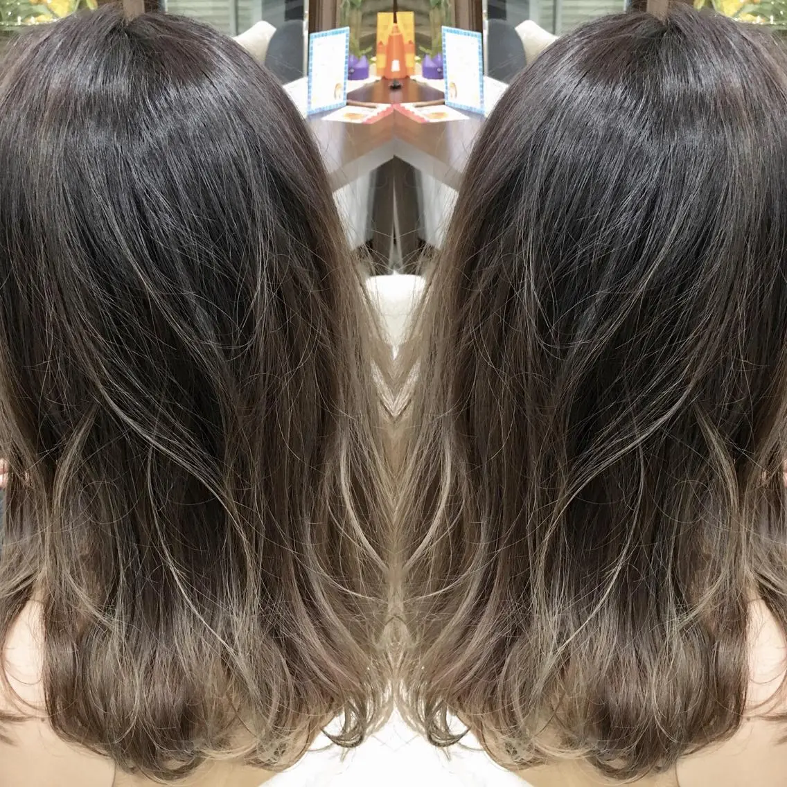 ロング カラー 寺内 紳悟のヘアスタイル