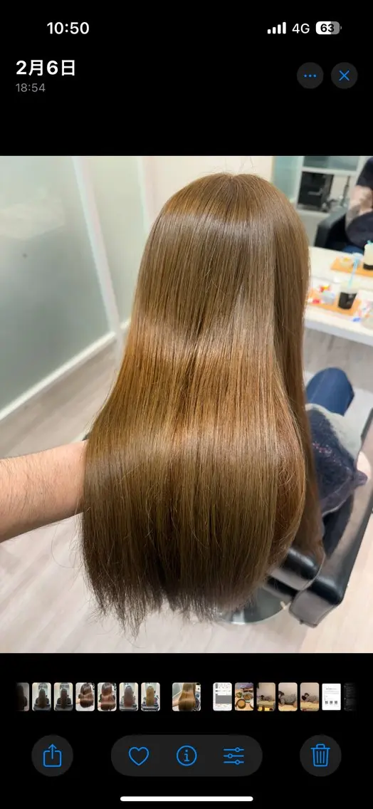 ロング ヘアカラー トリートメント 千葉 卓弥のヘアスタイル