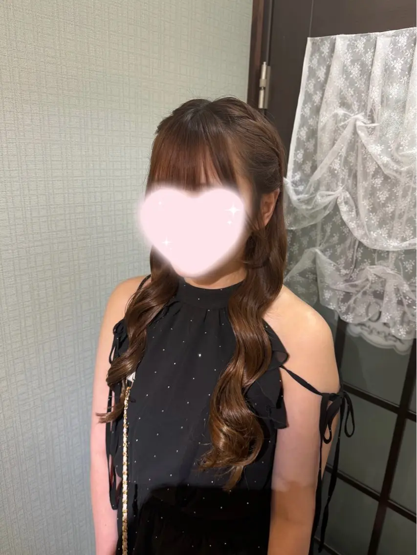 ロング ヘアアレンジ キッズ 子どものヘアアレンジ ココシャル miranoのヘアスタイル