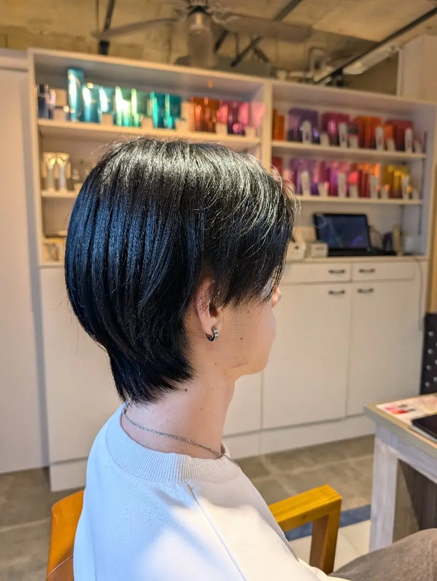 メンズ カット alushe 岡 陽子のヘアスタイル