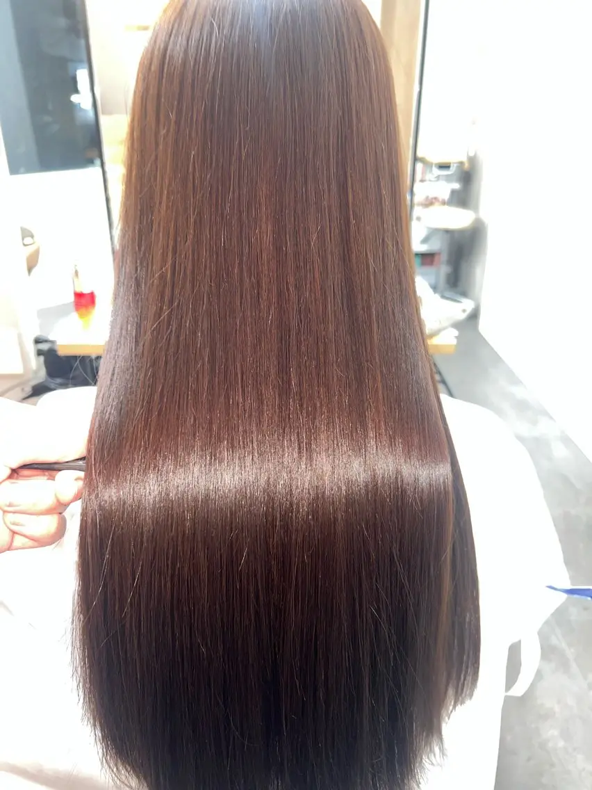 ロング トリートメント ヘアカラー トリートメント 髪質改善美容師 大森勝馬のヘアスタイル