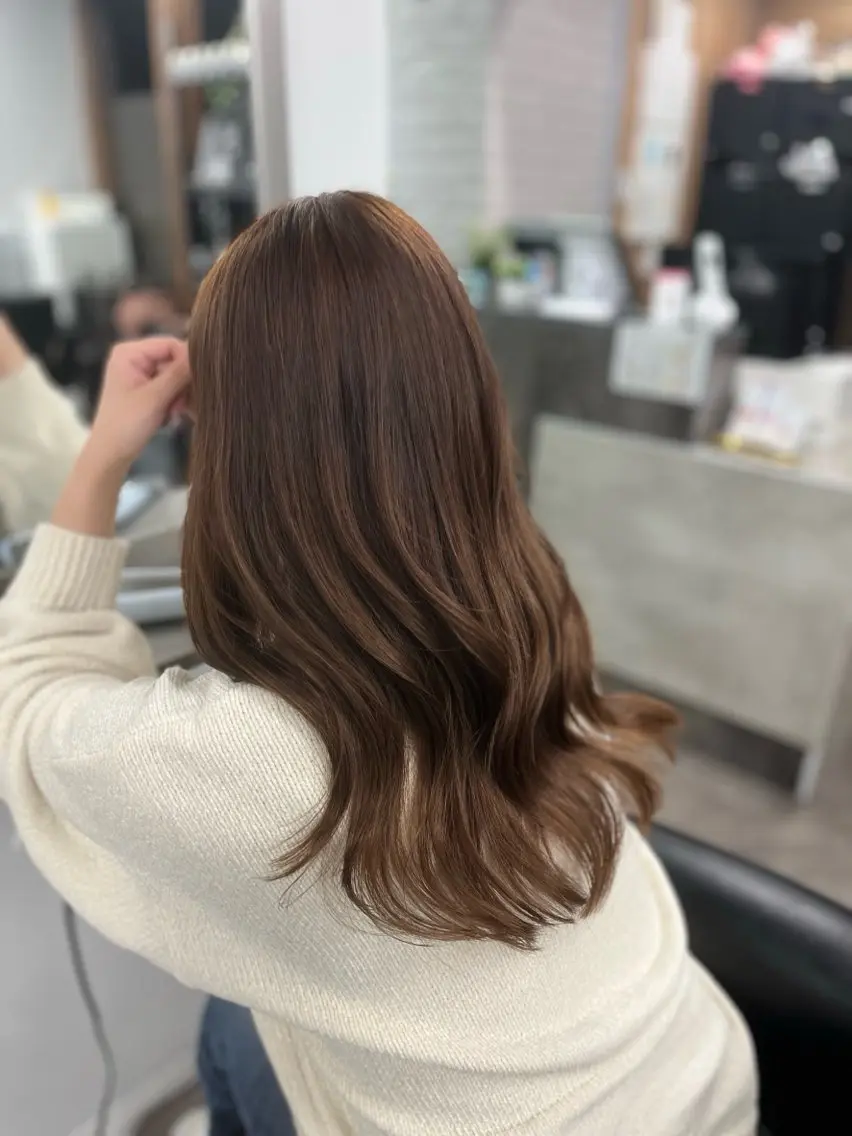 カラー ヘアカラー CORE まいのヘアスタイル