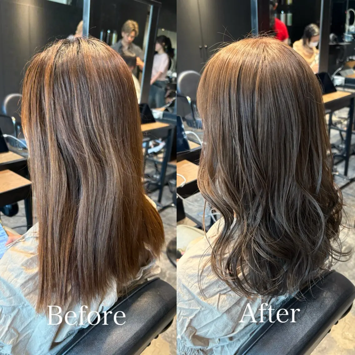 セミロング ヘアカラー トリートメント 【✨モデル様募集✨】 MINAMIのヘアスタイル