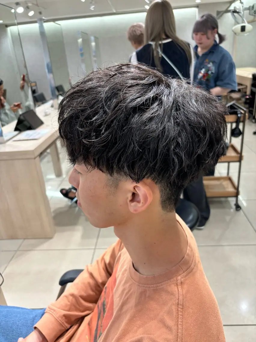 パーマ メンズ カット パーマ 💠メンズ縮毛矯正 /パーマ💠林慶太のヘアスタイル