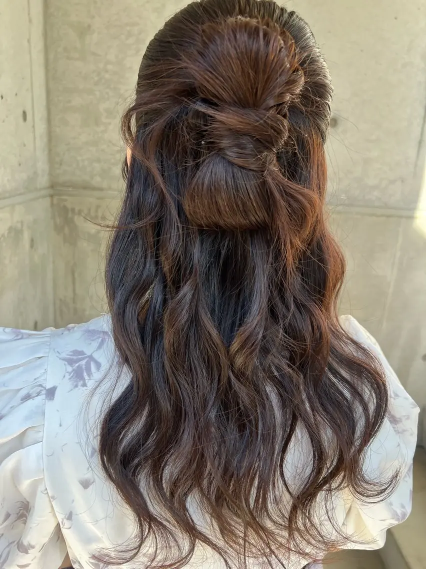 ロング ユカ yのヘアスタイル