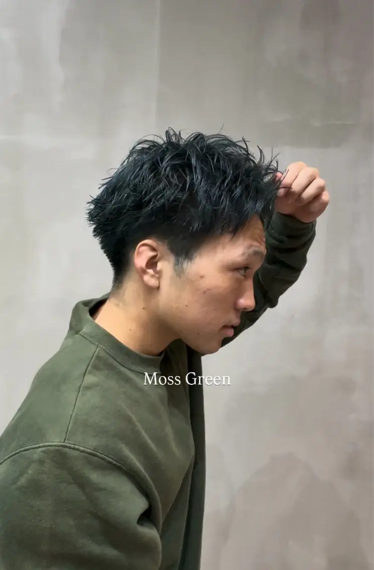 カラー メンズ メンズブリーチ ブリーチ ヘアカラー 坂本 龍亮のヘアスタイル