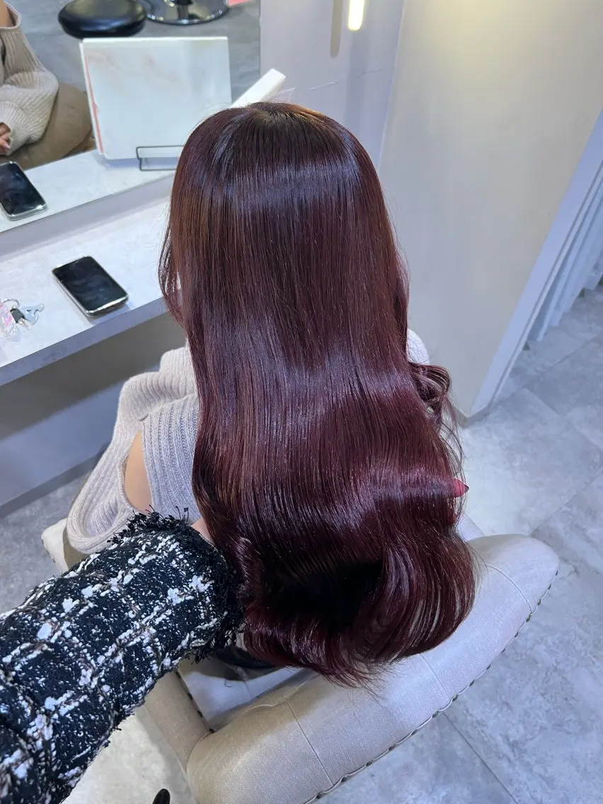 ミディアム 🤍艶髪韓国ヘア🤍 Rikoのヘアスタイル