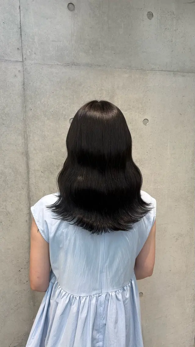 ロング カラー パーマ ヘアアレンジ メンズ 赤み消し艶カラー/美 髪☘️Reika☘️のヘアスタイル