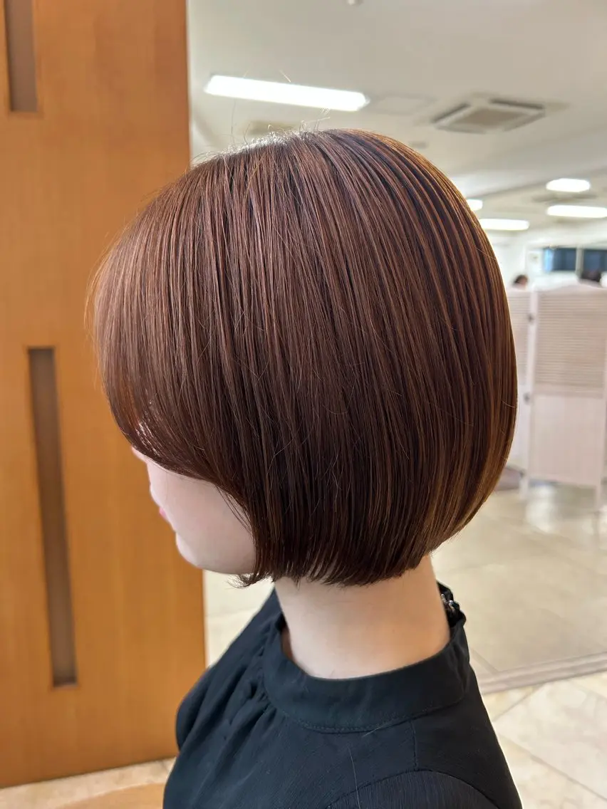 ショート ボブ 顔周りカット ショートヘア と とのヘアスタイル
