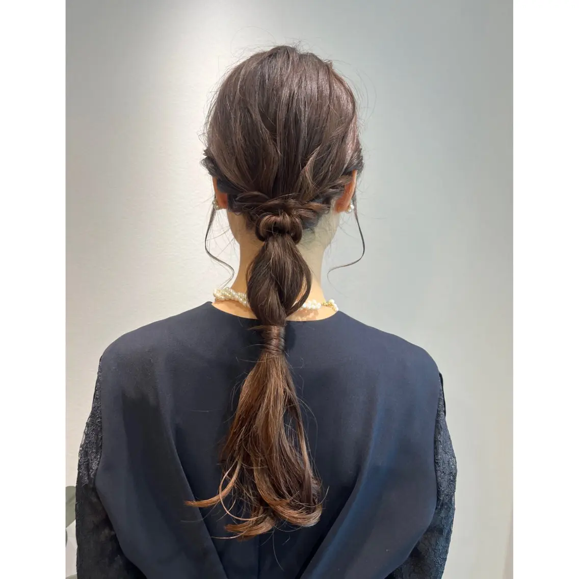 ロング ヘアアレンジ ヘアセット 木下 実優のヘアスタイル