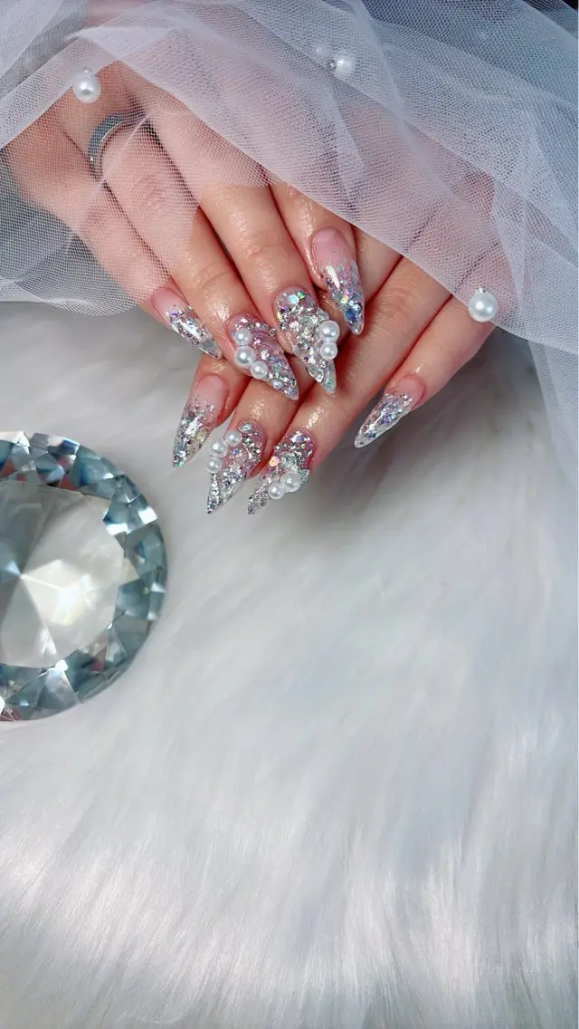 ネイル ロングネイル ハンドネイル Kayo 💅のネイルデザイン