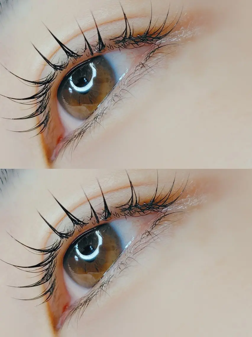 マツエク・マツパ 一重×まつ毛パーマ シイナ|Fleur Lash JR塚口のマツエク・マツパデザイン