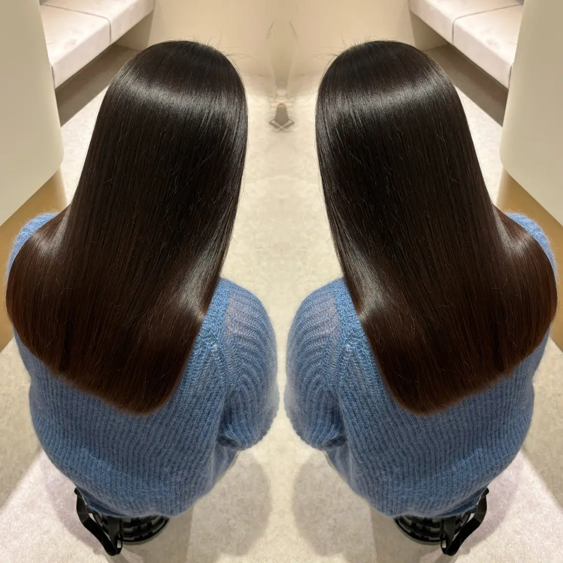 セミロング 髙落 香帆のヘアスタイル
