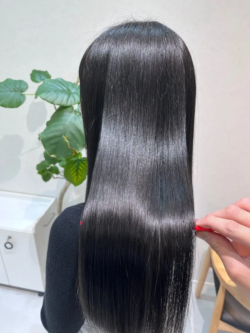 ロング カラー グレージュ IENA髪質改善 honokaのヘアスタイル