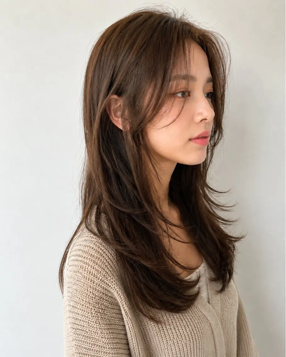 ロング 髪質改善/艶髪/ 似合わせ/田中颯士のヘアスタイル