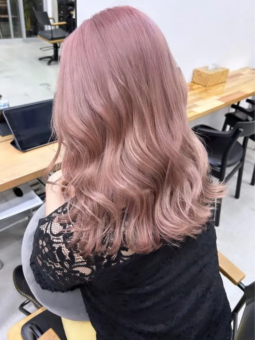 ミディアム カラー マナ /透明感カラー🩰のヘアスタイル