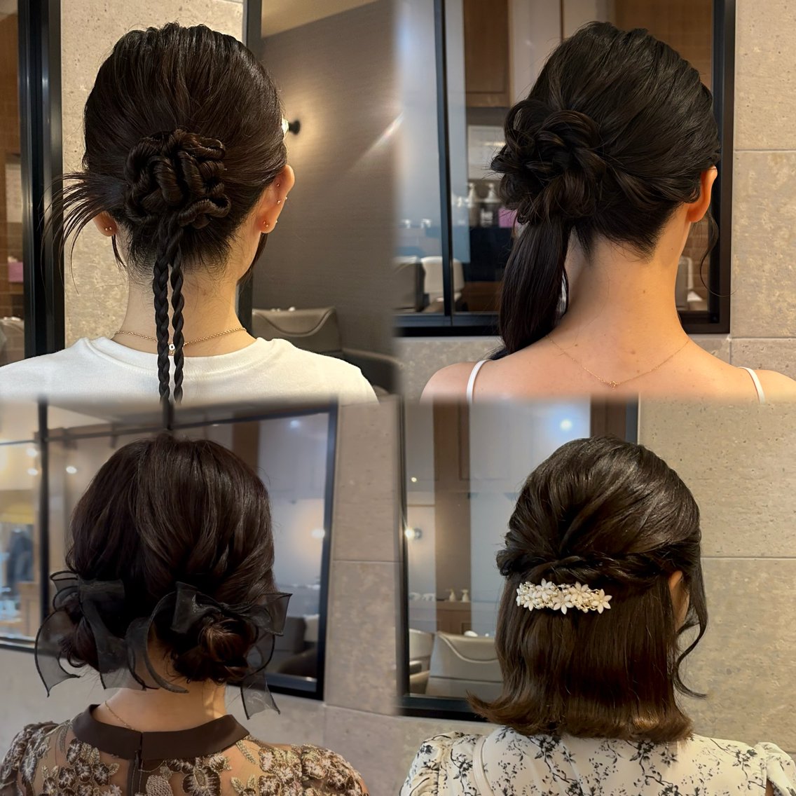 ヘアアレンジ ヘアセット ヘアアレンジ/顔周り /銀座🌼みねのヘアスタイル