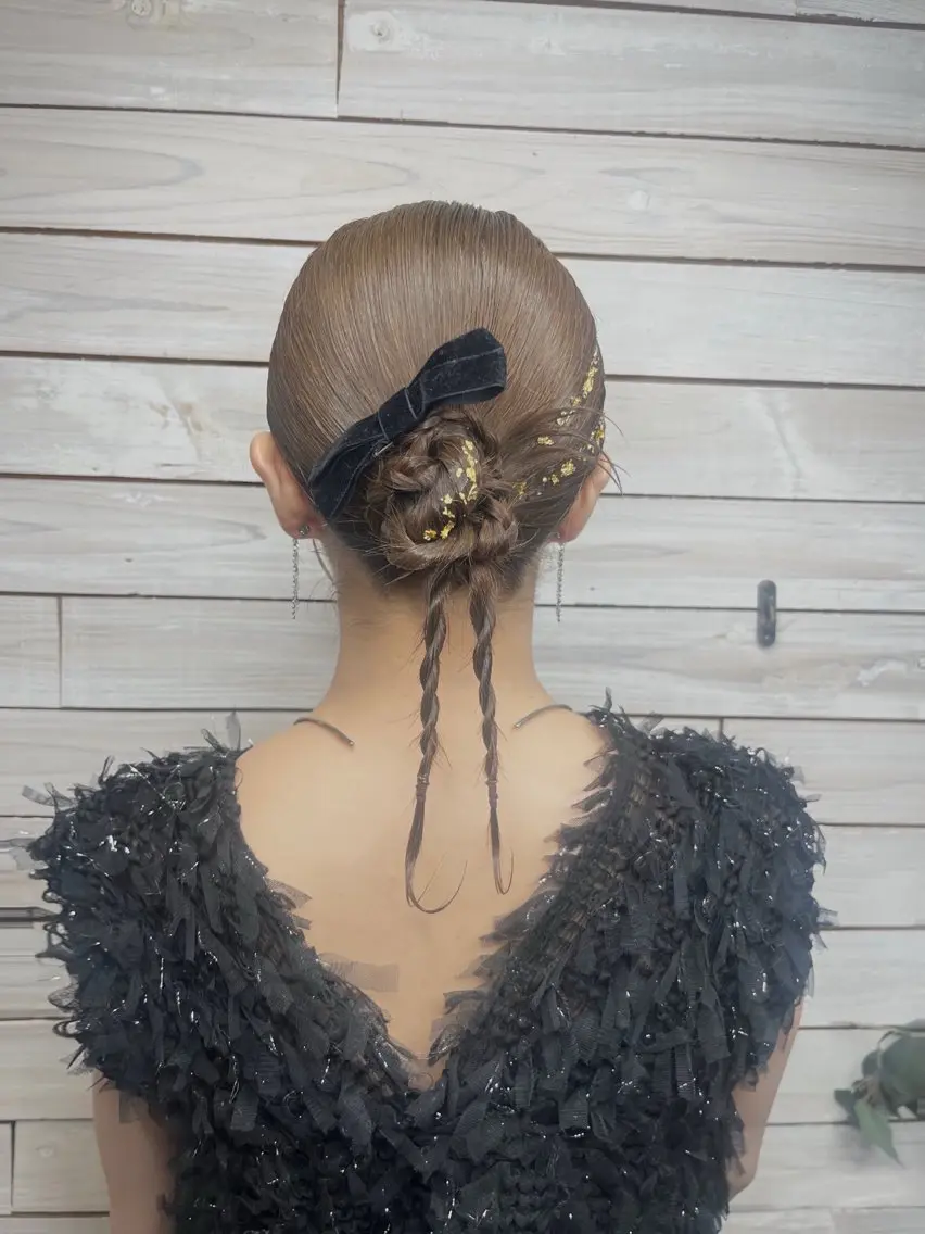 ミディアム 西林 玲那/ヘアセットのヘアスタイル