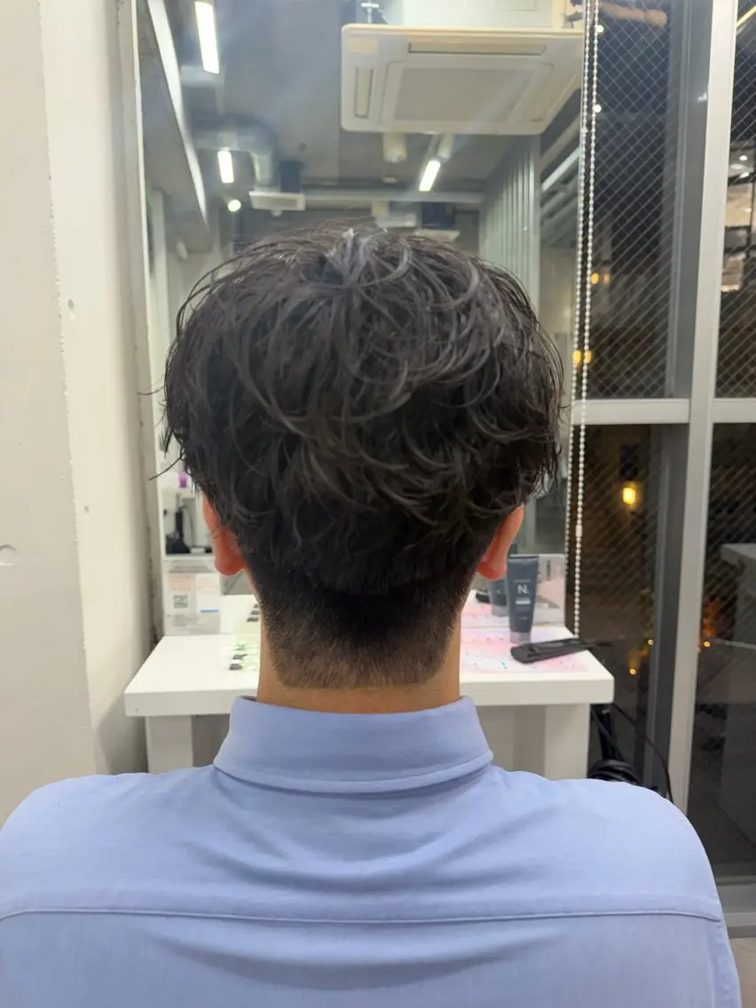 パーマ メンズ カット パーマ トリートメント fifth /田中 大雅のヘアスタイル