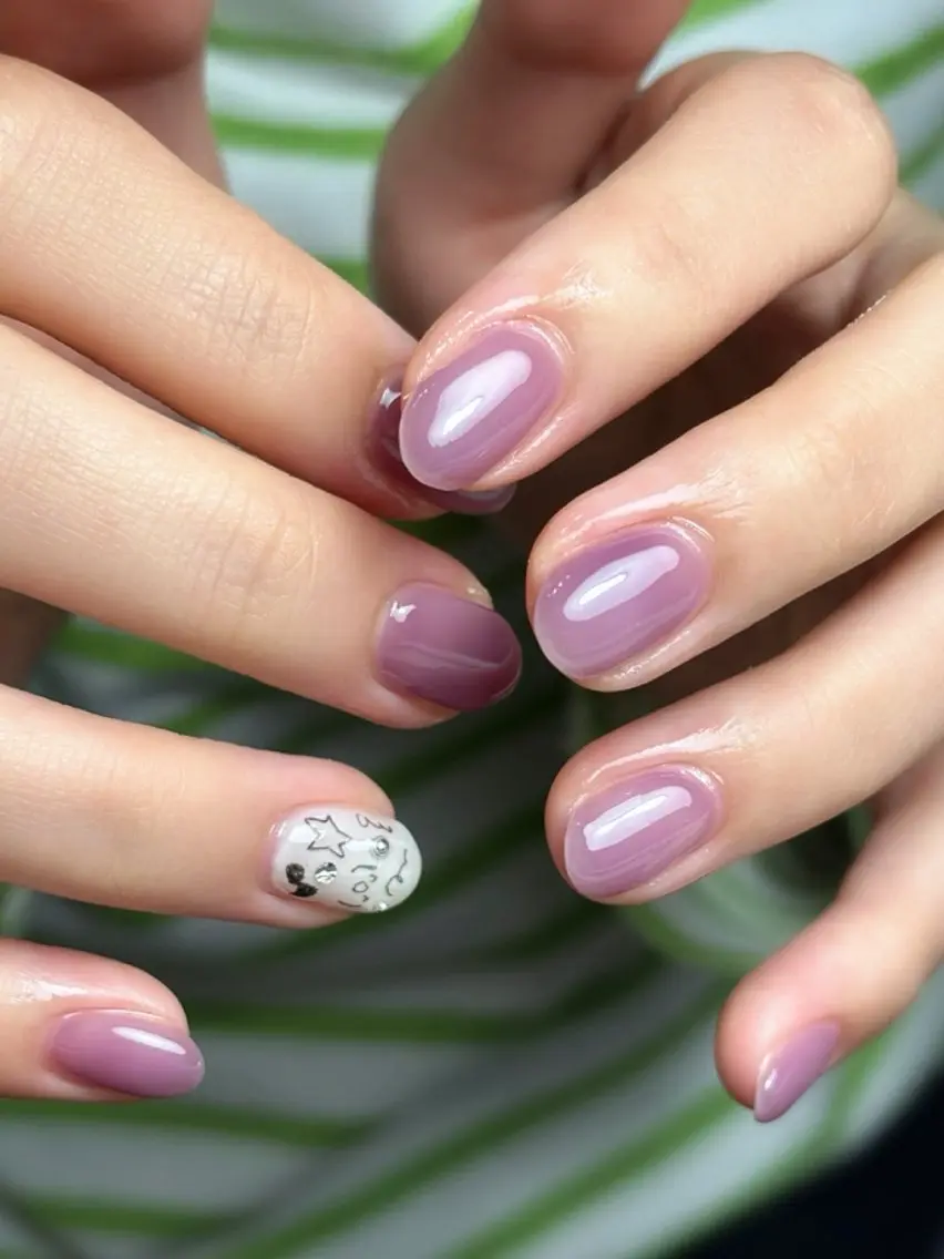 【オフ無料】2本アート(持ち込みデザインOK)(hand)の写真