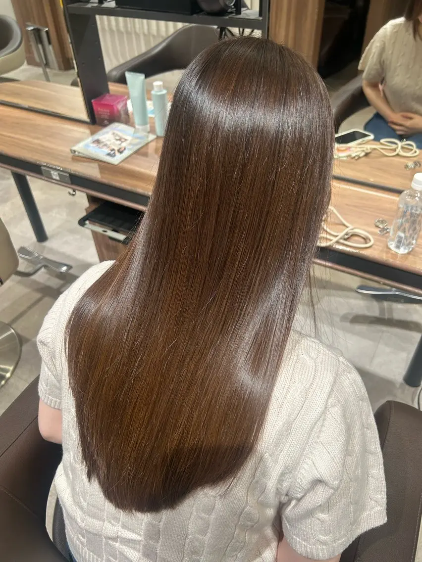 ロング カラー ちもも 🩵ྀིのヘアスタイル
