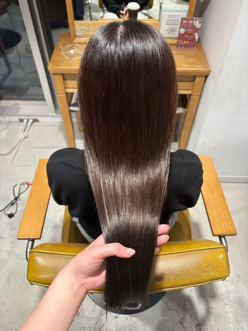 カラー ブラウンカラー ナチュラルブラウン ヘアカラー 倉田 有望のヘアスタイル