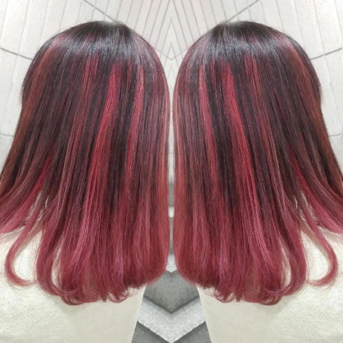 セミロング Cecilhair 店長松本のヘアスタイル
