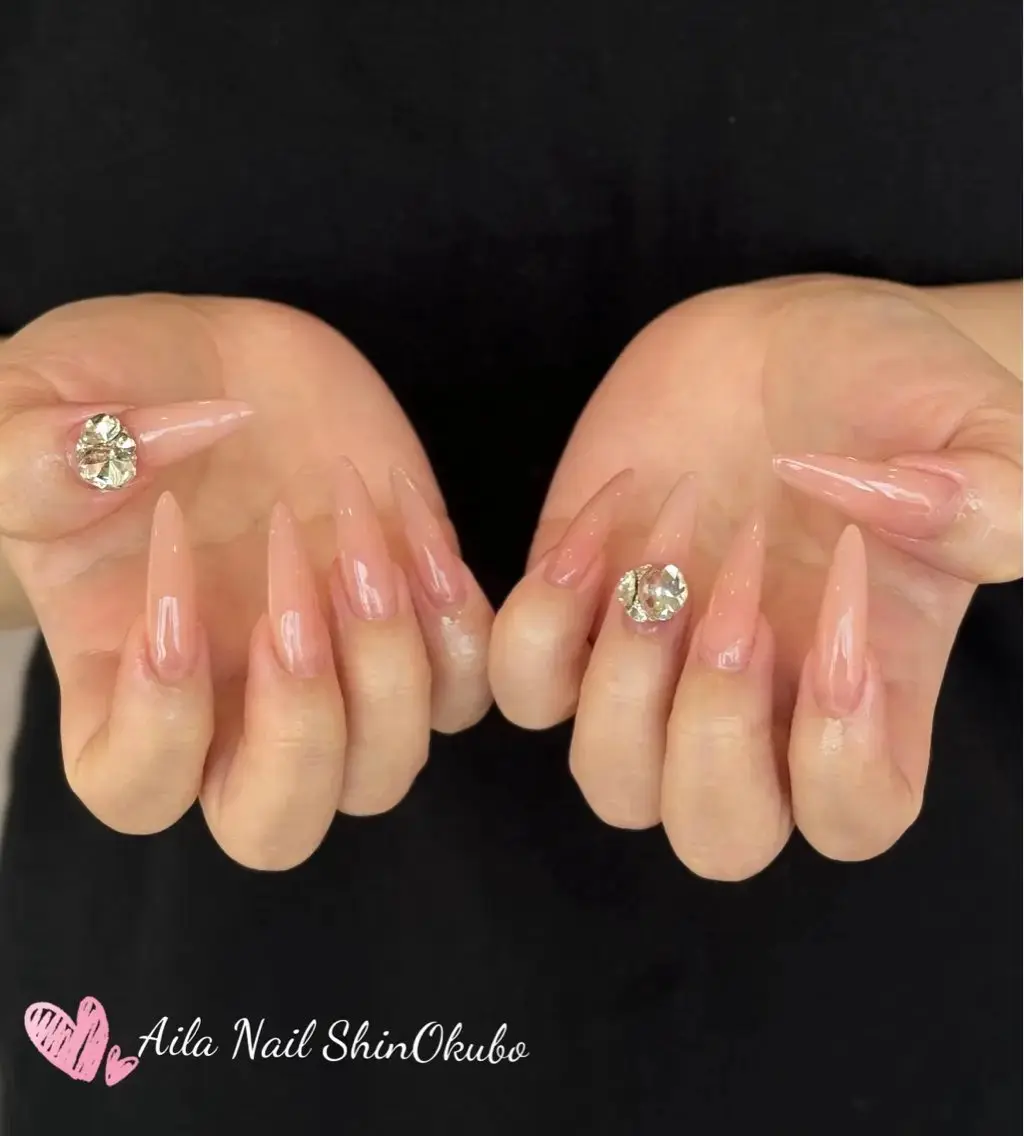 ロング Aila Nail Shinokuboのネイルデザイン