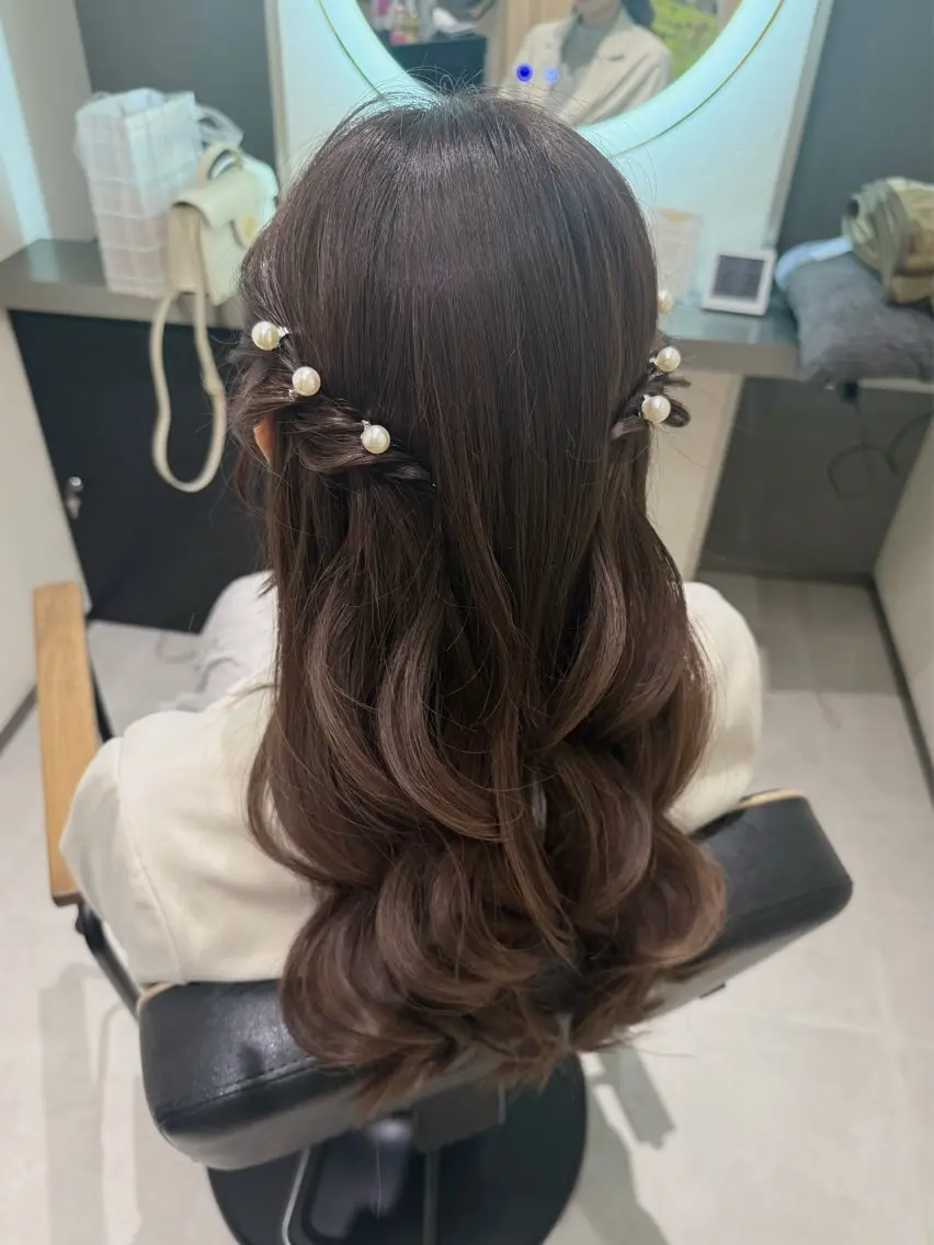 ヘアアレンジ ヘアセット 推し活・参列ヘア🎀 札幌ヘアセット専門のヘアスタイル