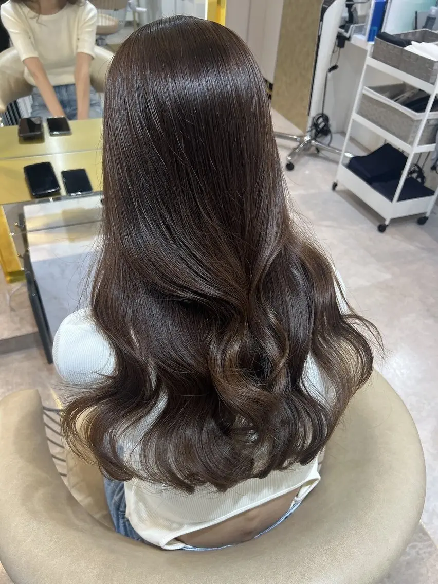 ロング Sakura /韓国ヘアのヘアスタイル