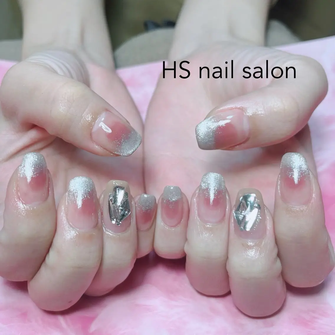 ミディアム ハンドネイル hs nail salonのネイルデザイン