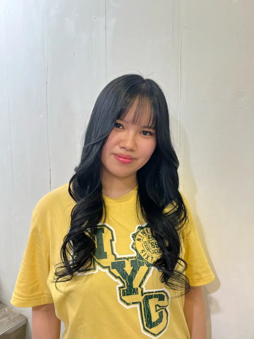 カラー Hozumi Rioのヘアスタイル