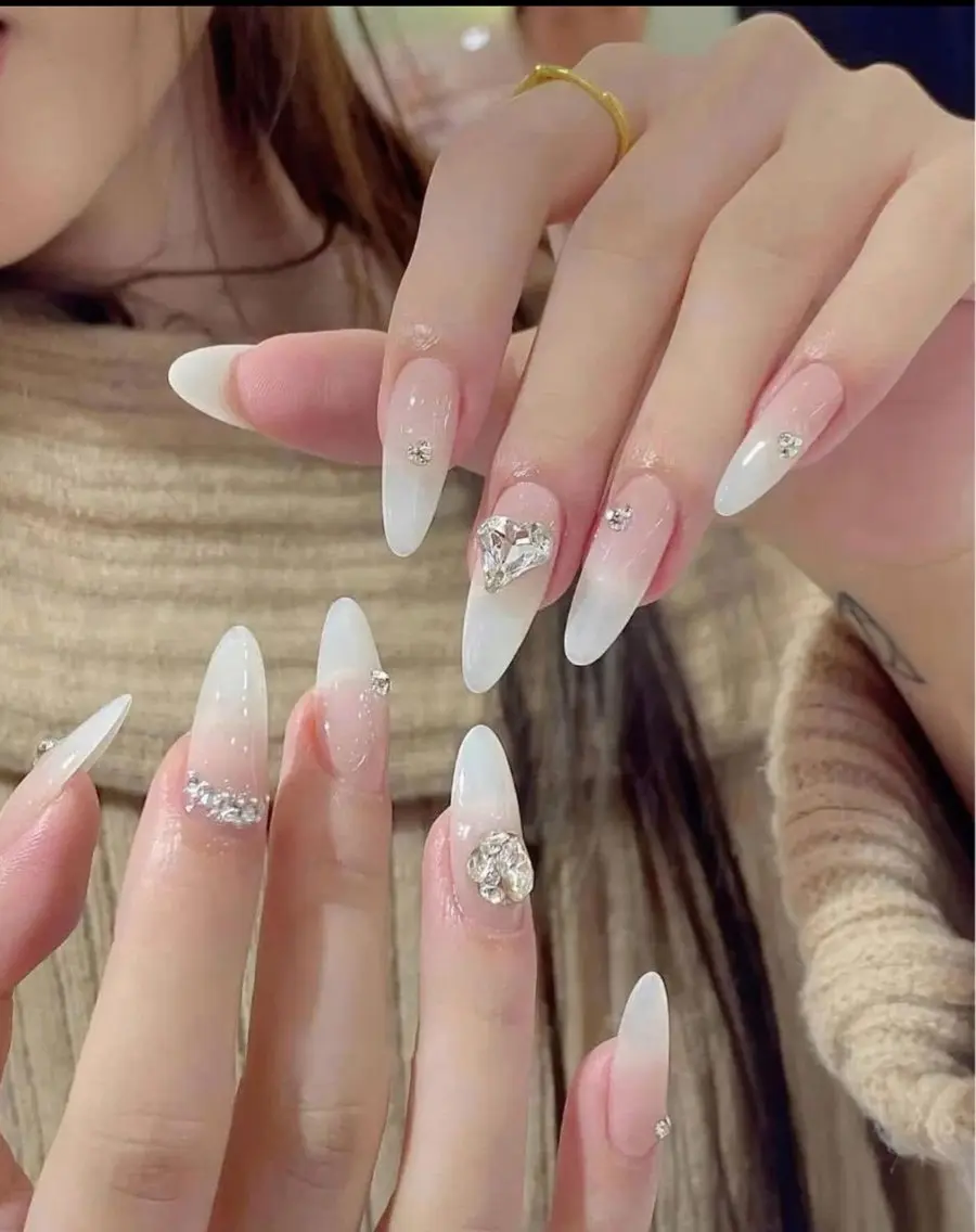 ネイル アートネイル ジェルネイル グラデーション マグネットネイル ニュアンスネイル ハンドネイル Ryu nail studioのネイルデザイン