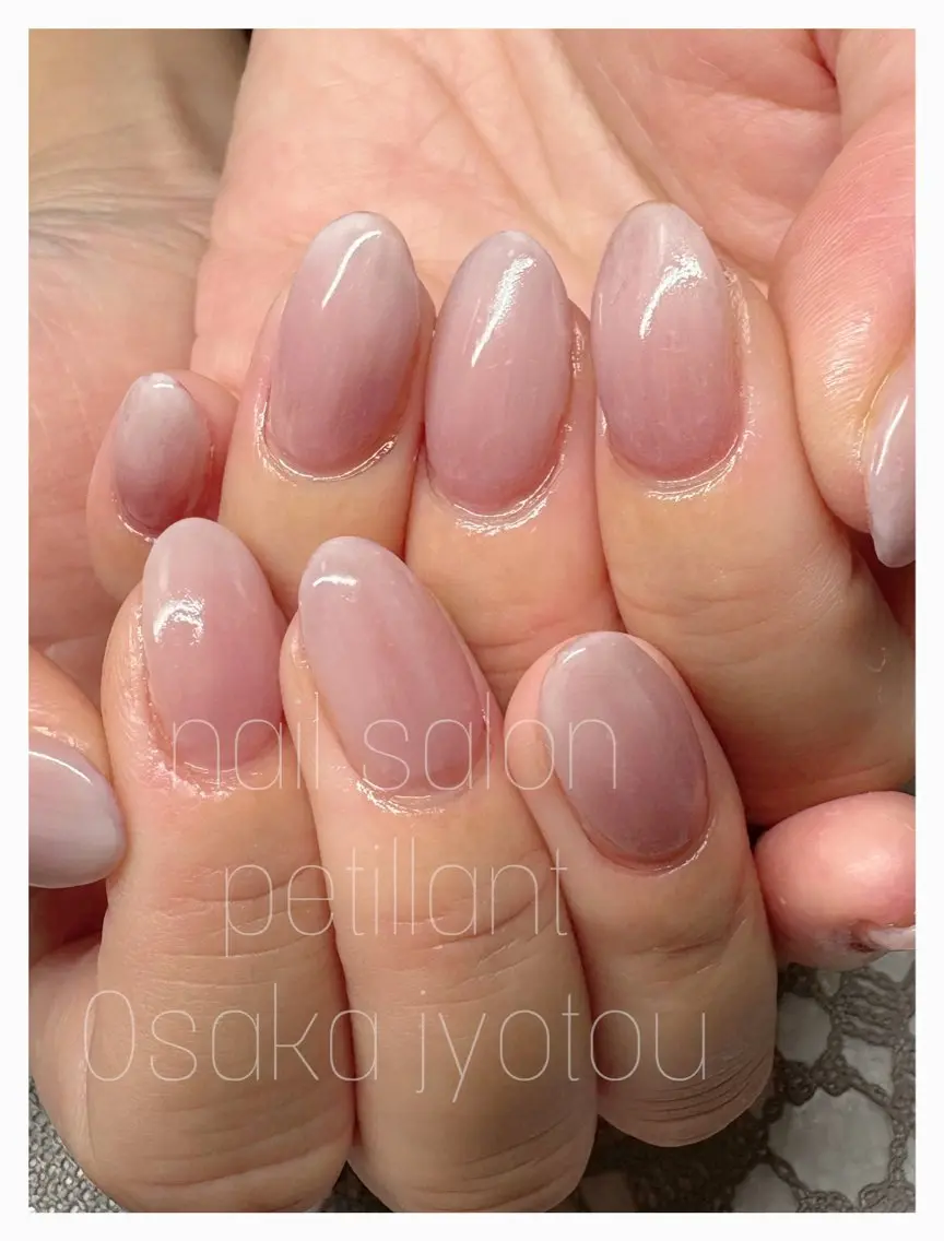 ネイル シンプルネイル nail salon petillantのネイルデザイン