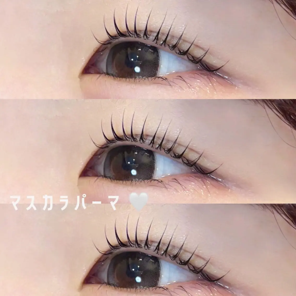 マツエク・マツパ 一重×まつ毛パーマ マツパ en 🌙 yuukiのマツエク・マツパデザイン
