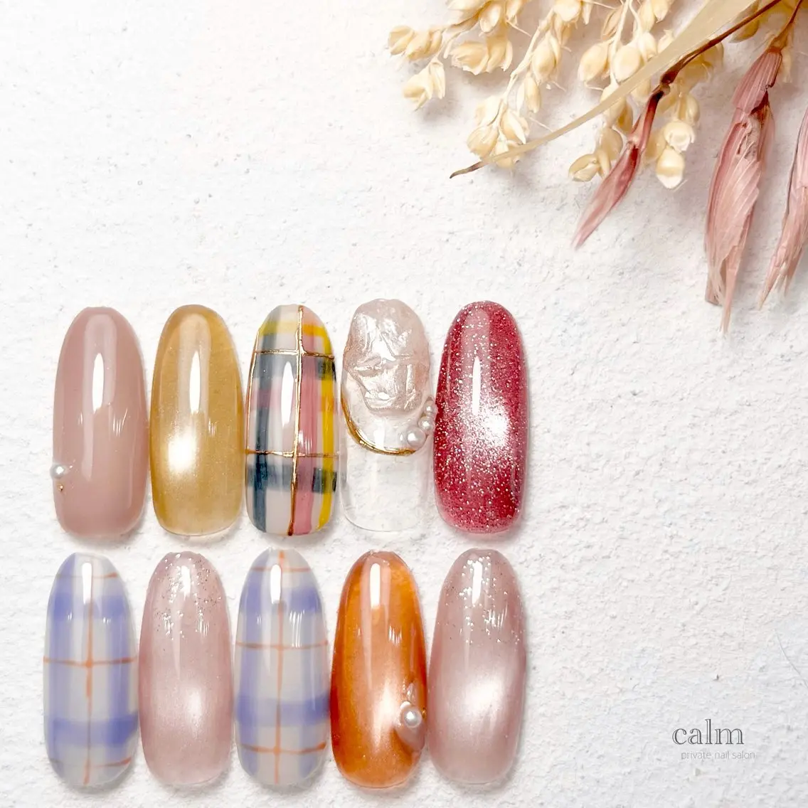 ネイル ハンドネイル calm 〔ｶｰﾑ〕のネイルデザイン