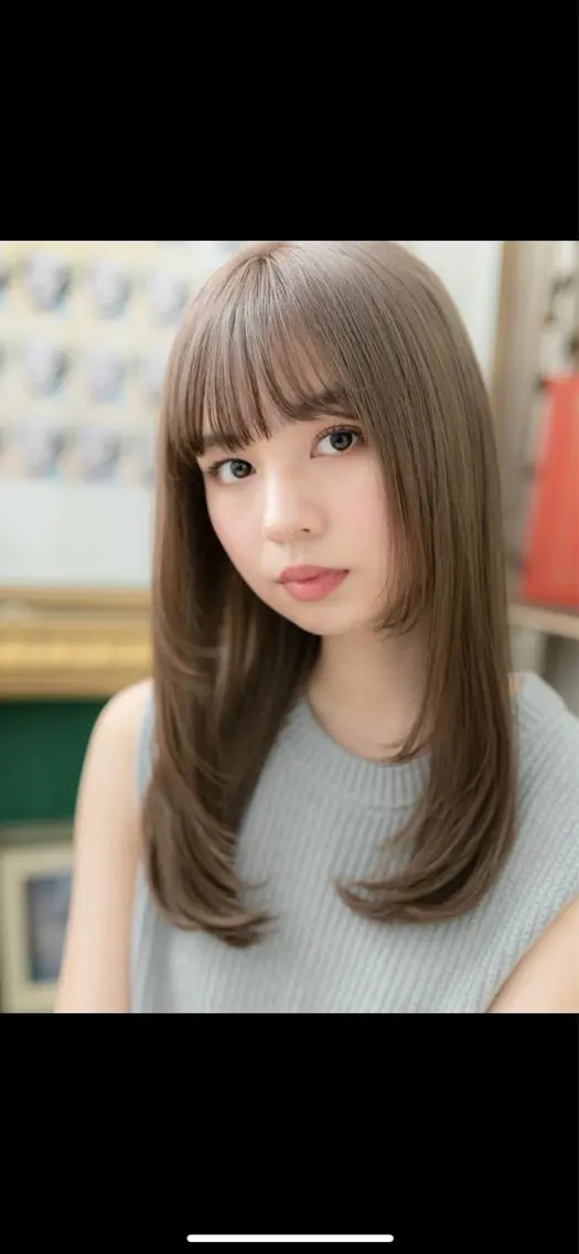 ５月限定‼️当日予約👍‼️クセストレート➕カット（整えカット）込みロング料金➰3300円までの写真