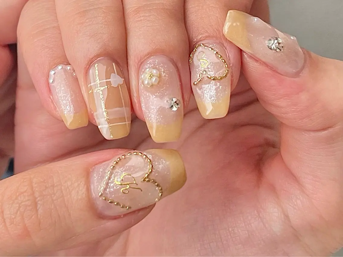ネイル ハンドネイル フットネイル Nailsalon Fave/Rinaのネイルデザイン
