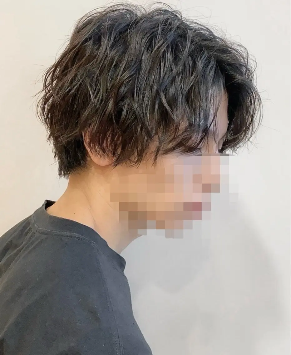 【ミニモ限定価格】メンズツイストスパイラルパーマの写真